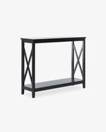 solid wood console table