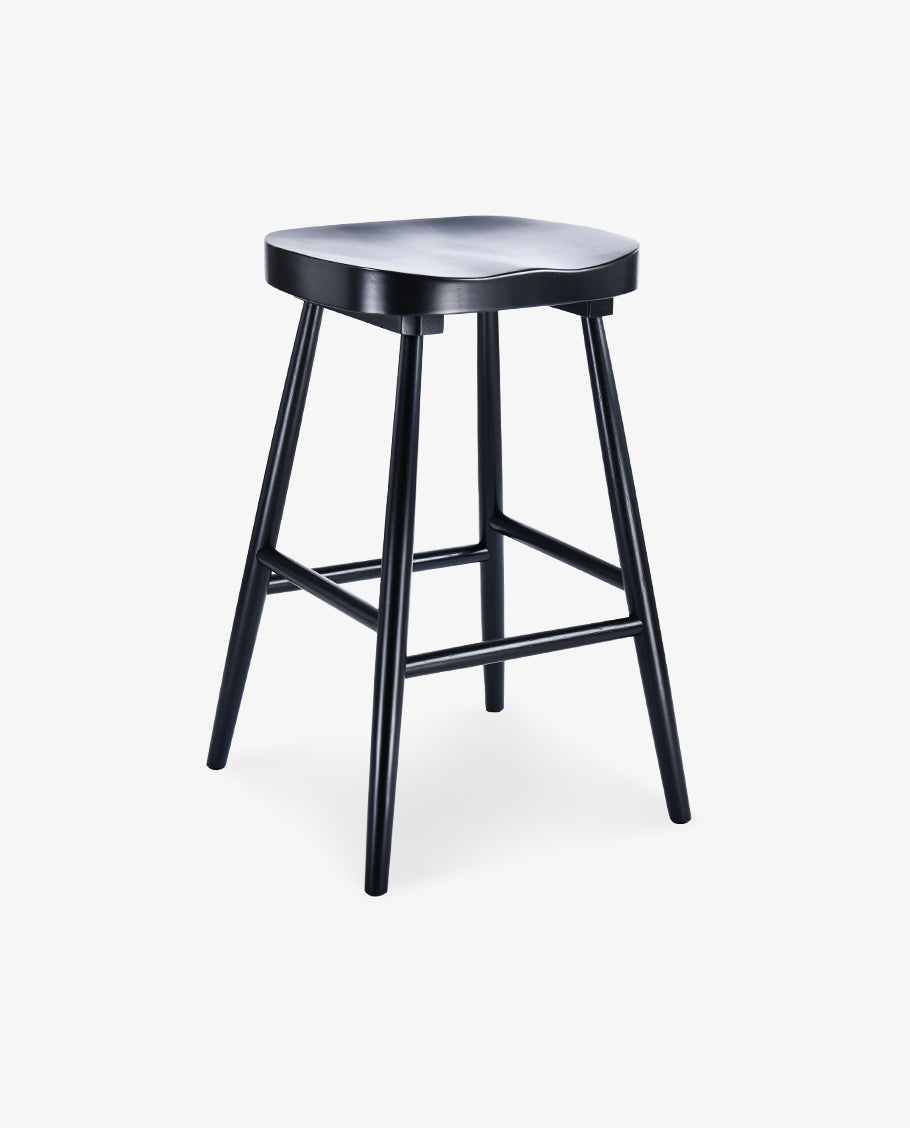 26" Vernal Wooden Shaker Counter Stools Set of 2