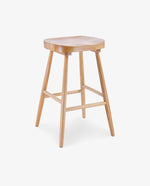 26" Vernal Wooden Shaker Counter Stools Set of 2