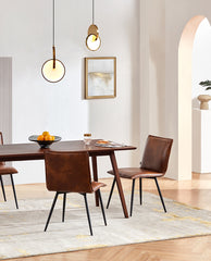 Burlington Black Legs Dining Chairs Set of 4