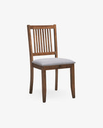 Burlywood Alamosa Slat-Back Dining Chairs