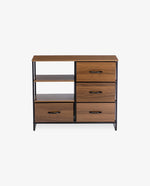 simple 4 drawer combo dresser