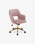 DUHOME fabric swivel desk chair