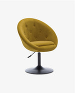 DUHOME velvet button chair
