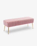 DUHOME tufted rectangular ottoman bench