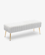 DUHOME tufted bed bench
