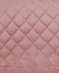 DUHOME diamond stitch bar stool pink details