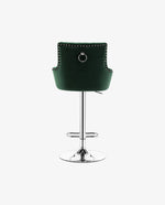 DUHOME decorative bar stool dark green high quality