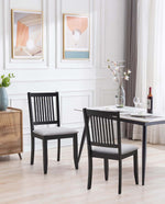 Alamosa Slat-Back Dining Chairs Set of 2