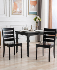 Bardstown Ladder Back Wooden Chairs Set of 2