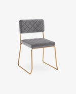 DUHOME upholstered folding dining chairs