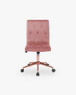 DUHOME buttoned chair pink display
