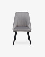 DUHOME velvet upholstered side chair grey online shopping