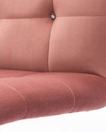 Rhinestone Tufted Task Chair with Soft Cushion