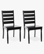 Bardstown Ladder Back Wooden Chairs Set of 2
