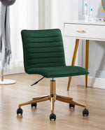 DUHOME ergonomic task chair green