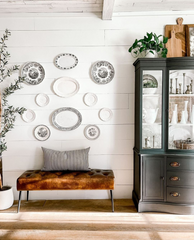 Taos Tufted Faux Leather Vanity Bench