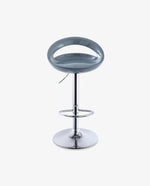 DUHOME swivel counter height stools grey details