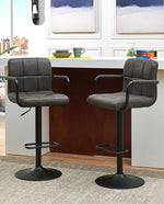 DUHOME adjustable swivel stool