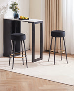 24"/30" Houston Round Bar Stools Set of 2