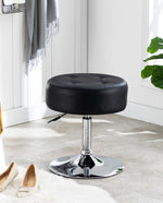 Rochester PU Leather Vanity Stool