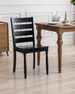 Bardstown Ladder Back Wooden Chairs Set of 2