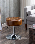 Button Tufted Vanity Stool for Living Room