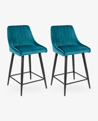 24"/30" New Orleans Padded Bar Stools Set of 2