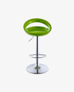 DUHOME swivel breakfast bar stools green display