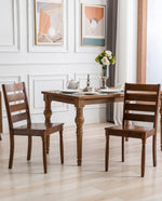 wood ladder back dining chairs