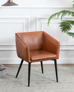 DUHOME pu leather armchair