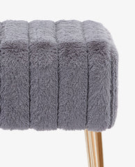 DUHOME small tufted ottoman