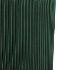 DUHOME ottoman stool for vanity dark green display