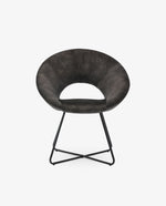 Duhome upholstered papasan chair