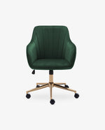 DUHOME padded desk chair with arms