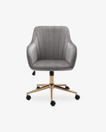 DUHOME compact office chair with arms