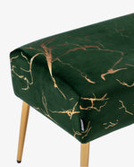 DUHOME accent bench for entryway Dark Green high quality