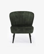easterling velvet slipper chair