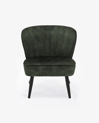 easterling velvet slipper chair