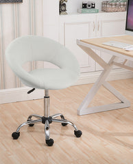 DUHOME ergonomic swivel stool