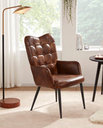 Retro Wingback Chair for Living Room