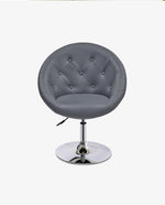DUHOME rotating papasan chair grey display