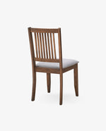 Sleek Slat-Back Dining Chairs