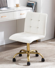 White Work from Home Task Chair