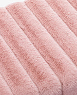 DUHOME tufted rectangular ottoman bench salmon pink high quality