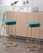 DUHOME modern bar stools atrovirens display