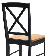 Spokane Cross-Back Dining Chairs Set of 2