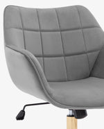 DUHOME swivel desk chair with wheels