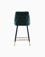 24"/30" Saint Louis Tufted Back Bar Stools Set of 2