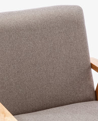 Tumon Wooden Frame Lounge Accent Chair